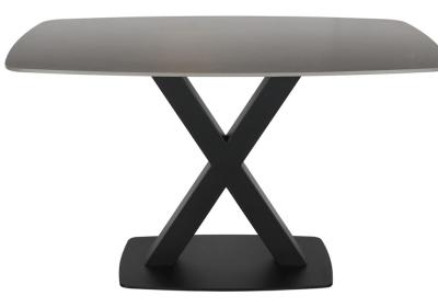 Product photograph of Vernal Grey Sintered Stone 4 Seater Dining Table from Choice Furniture Superstore