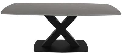 Product photograph of Vernal Grey Sintered Stone Coffee Table from Choice Furniture Superstore