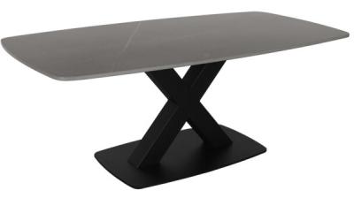 Product photograph of Vernal Grey Sintered Stone Coffee Table from Choice Furniture Superstore