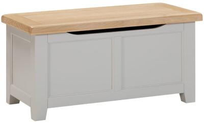 Wilmont Painted Blanket Box - Comes in Moon Grey Painted, White Painted and Ivory Painted Options