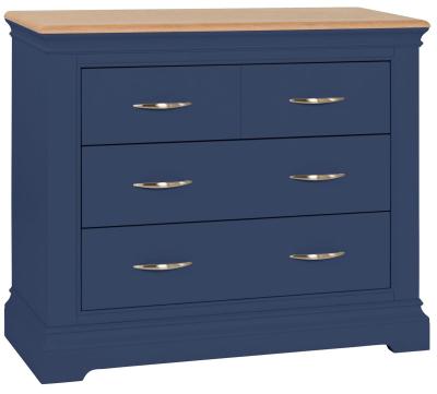 Annecy Electric Blue Painted 22 Drawer Chest