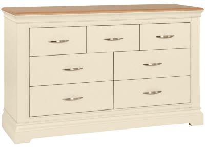 Annecy Ivory Painted 34 Drawer Combi Chest