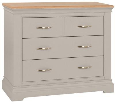 Annecy Moon Grey Painted 22 Drawer Chest