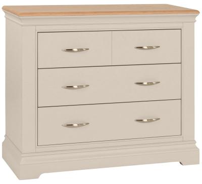 Annecy Old Lace Painted 22 Drawer Chest