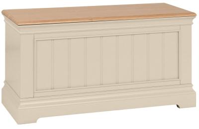 Annecy Old Lace Painted Blanket Box