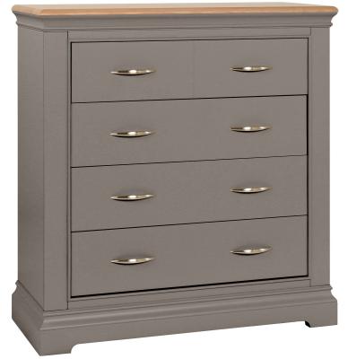 Annecy Warm Grey Painted 23 Drawer Chest