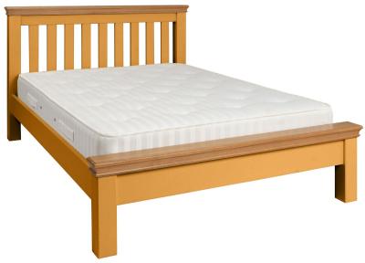 Versailles Orange Mustard Painted Bed Comes In 4ft 6in Double And 5ft King Size Options