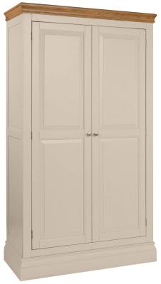 Versailles Old Lace Painted 2 Door Wardrobe