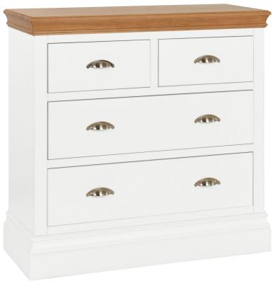 Versailles White Painted 22 Drawer Chest