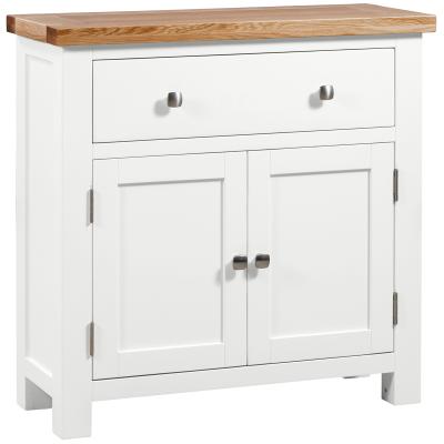 Lundy White Painted Compact Sideboard