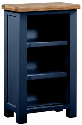 Lundy Electric Blue Painted Bookcase