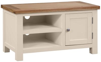 Lundy Old Lace Painted 90cm Tv Unit