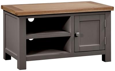 Lundy Warm Grey Painted 90cm Tv Unit