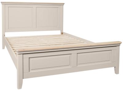 Cromwell Cobblestone Grey Painted Bed Comes In 4ft 6in Double And 5ft King Size Options