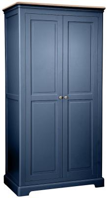 Cromwell Electric Blue Painted 2 Door Wardrobe