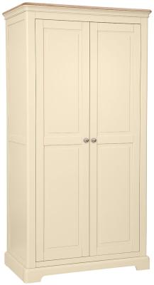 Cromwell Ivory Painted 2 Door Wardrobe