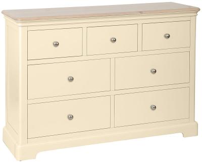 Cromwell Ivory Painted 34 Drawer Chest