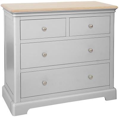 Cromwell Moon Grey Painted 22 Drawer Chest