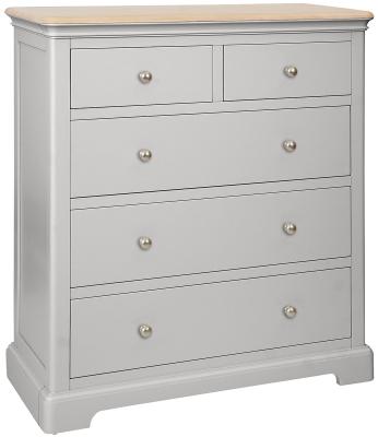 Cromwell Moon Grey Painted 23 Drawer Chest