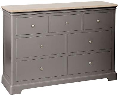 Cromwell Warm Grey Painted 34 Drawer Chest