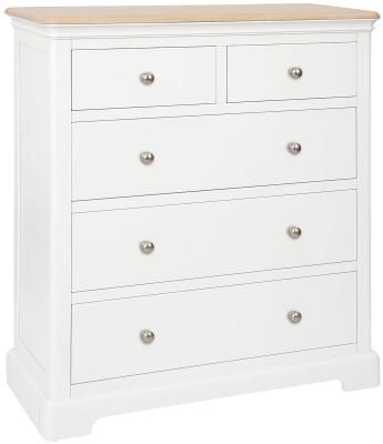 Cromwell White Painted 23 Drawer Chest