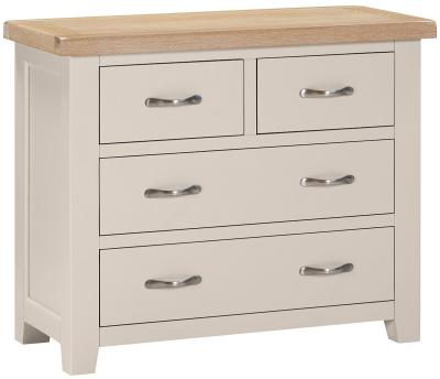 Wilmont Cobblestone Grey Painted 22 Drawer Chest