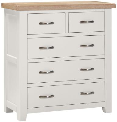 Wilmont Grey Mist Painted 23 Drawer Chest