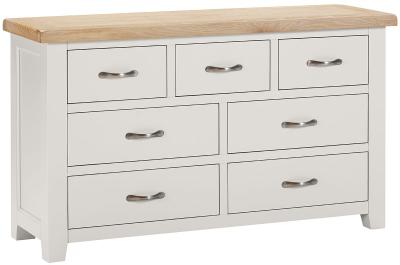 Wilmont Grey Mist Painted 34 Drawer Chest