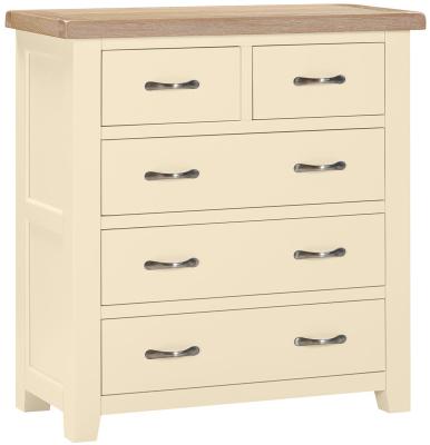 Wilmont Ivory Painted 23 Drawer Chest