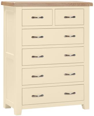 Wilmont Ivory Painted 24 Drawer Chest