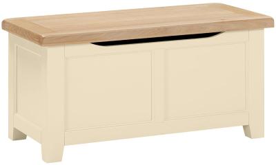 Wilmont Ivory Painted Blanket Box