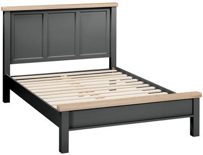 Wilmont Raven Black Painted Bed Comes In 4ft 6in Double And 5ft King Size Options