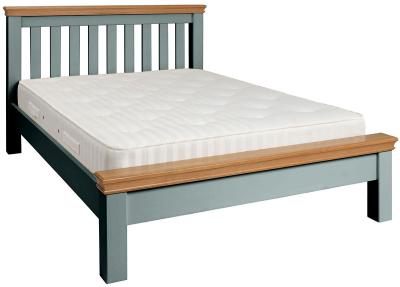 Versailles Blue Lagoon Painted Bed Comes In 4ft 6in Double And 5ft King Size Options