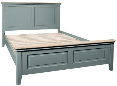 Cromwell Blue Lagoon Painted Bed Comes In 4ft 6in Double And 5ft King Size Options