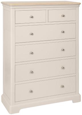 Cromwell Cobblestone Grey Painted 24 Drawer Chest