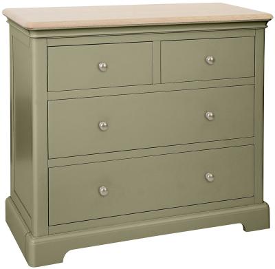 Cromwell Fern Green Painted 22 Drawer Chest