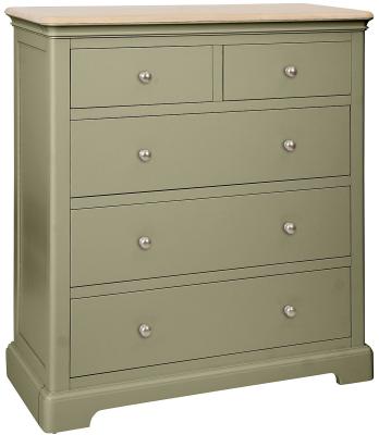 Cromwell Fern Green Painted 23 Drawer Chest