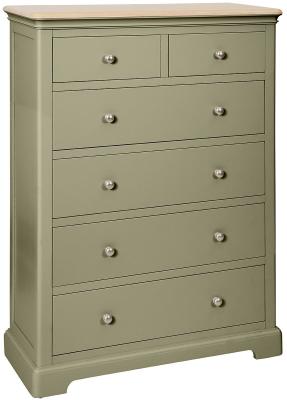 Cromwell Fern Green Painted 24 Drawer Chest