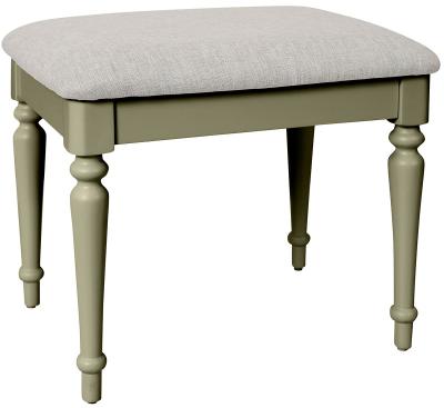 Cromwell Fern Green Painted Dressing Table Stool