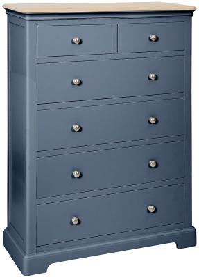 Cromwell Neptune Blue Painted 24 Drawer Chest