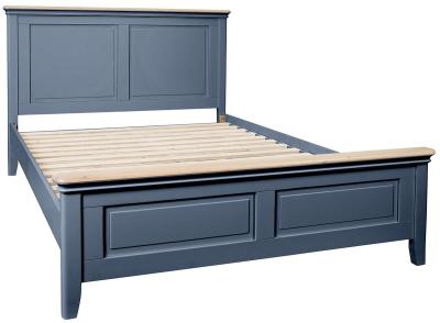 Cromwell Neptune Blue Painted Bed Comes In 4ft 6in Double And 5ft King Size Options