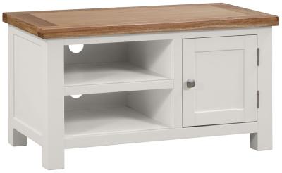 Lundy Grey Mist Painted 90cm Tv Unit