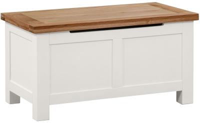 Lundy Grey Mist Painted Blanket Box