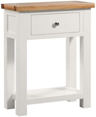 Lundy Grey Mist Painted Small Console Table