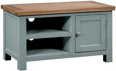 Lundy Blue Lagoon Painted 90cm Tv Unit