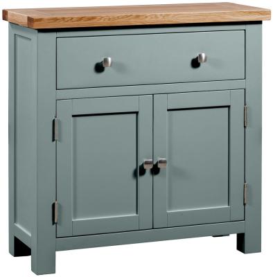 Lundy Blue Lagoon Painted Compact Sideboard