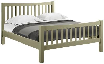 Lundy Fern Green Painted Bed Comes In 4ft 6in Double And 5ft King Size Options