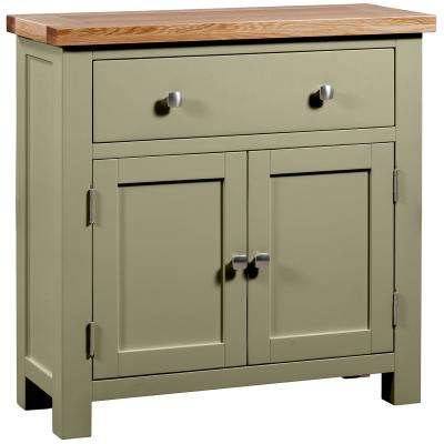 Lundy Fern Green Painted Compact Sideboard