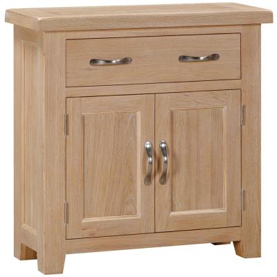 Wilmont Oak 80cm Compact Sideboard 2 Doors