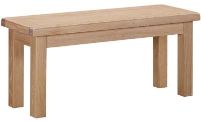 Wilmont Oak Large Dining Bench